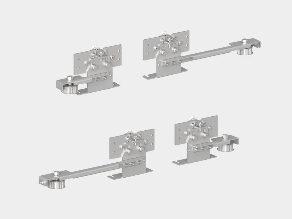 * Комплект кареток (4 шт.) для внешних створок в приводе AD-SP-TELESCOPE.