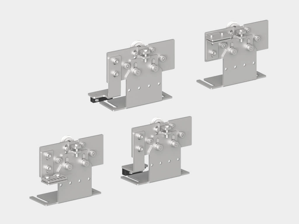 * Комплект кареток (4 шт.) для внутренних створок в приводе AD-SP-TELESCOPE.